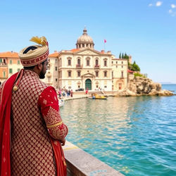Indian wedding in Italy planned by Royal Lotus Weddings