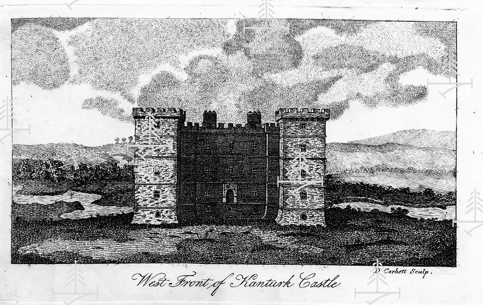 West Front of Kanturk Castle, Cork