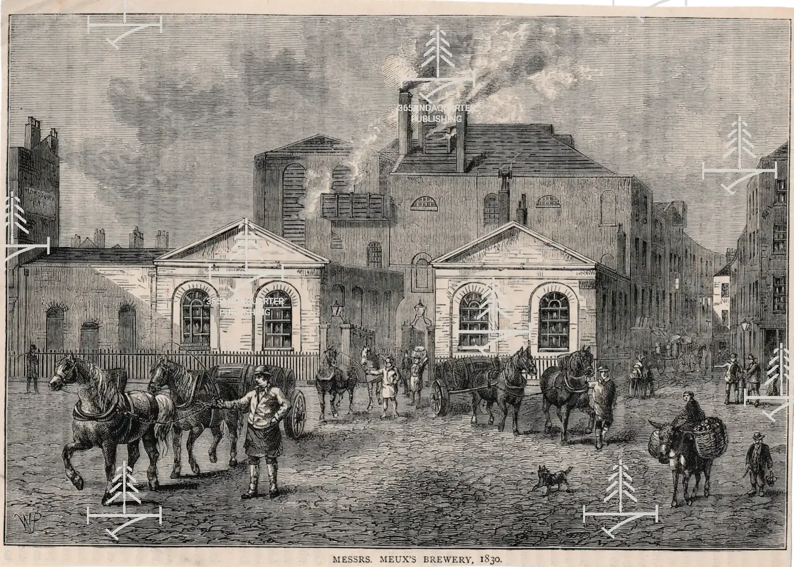Messrs. Meux’s Brewery 1830