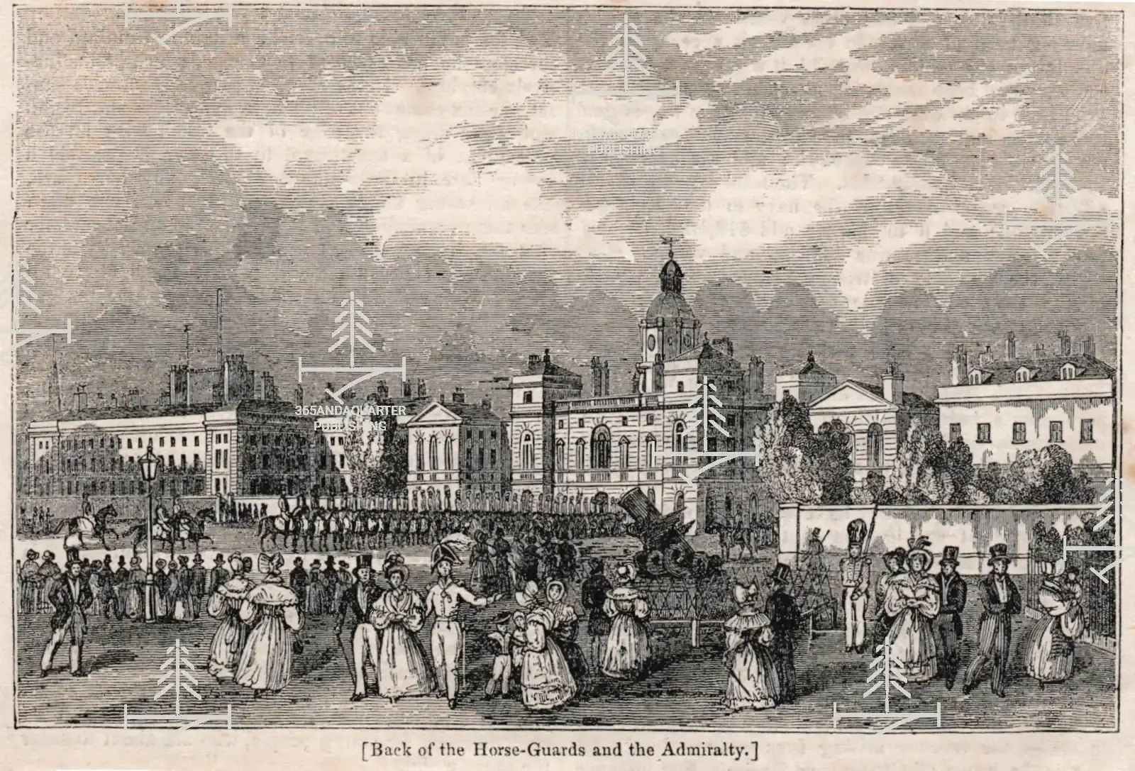 Back of the Horse-Guards and the Admiralty