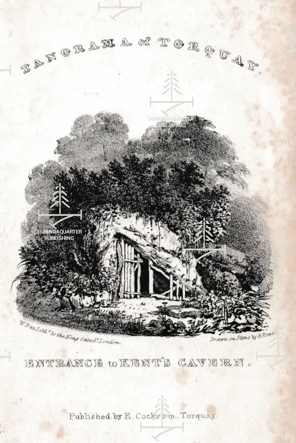Entrance to Kent’s Cavern, Torquay, Devon