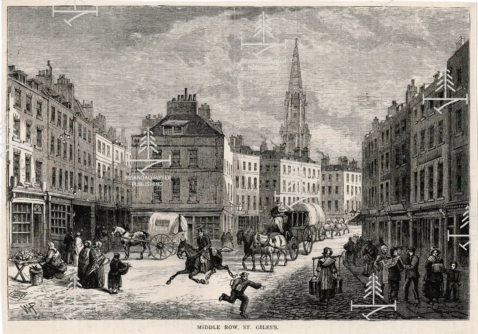 Middle Row, St Giles, London