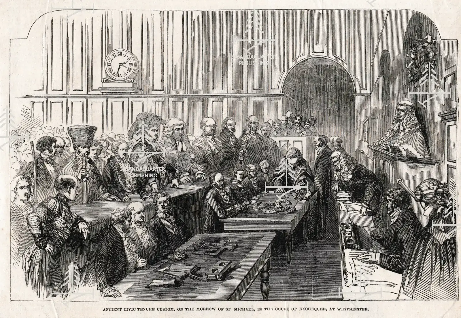 Court of Exchequer, Westminster ancient custom