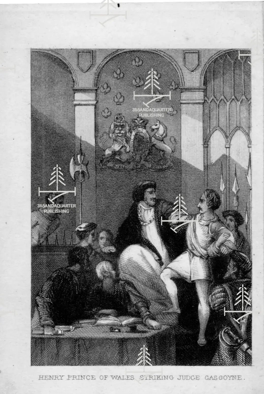 Henry Prince of Wales Striking Judge Gasgoyne