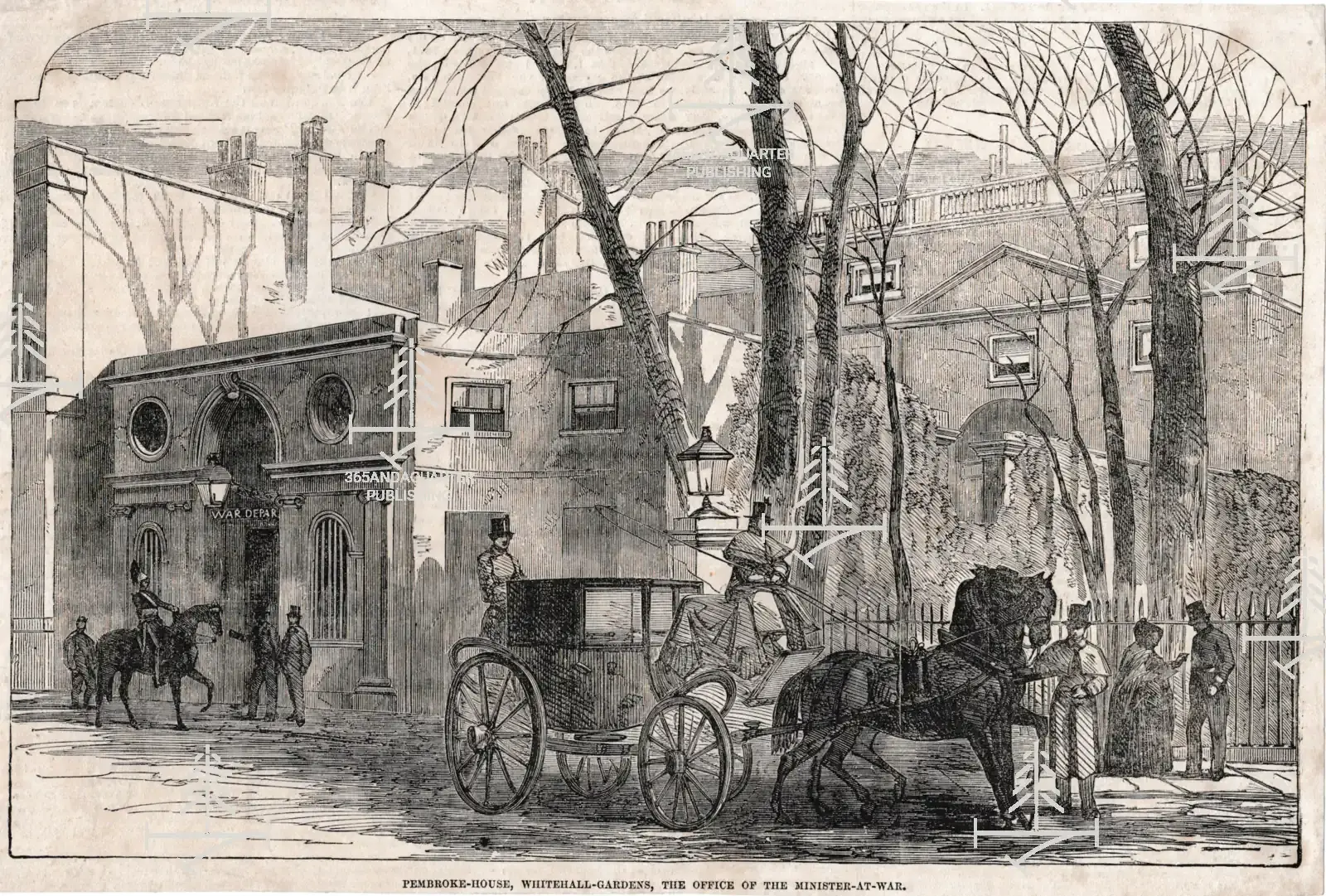 Pembroke House Whitehall Gardens - Office of the Minister at War