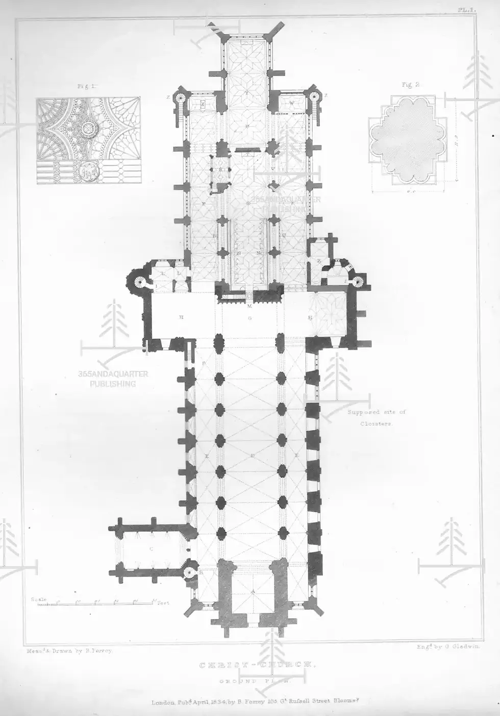 Christ-Church Ground Plan