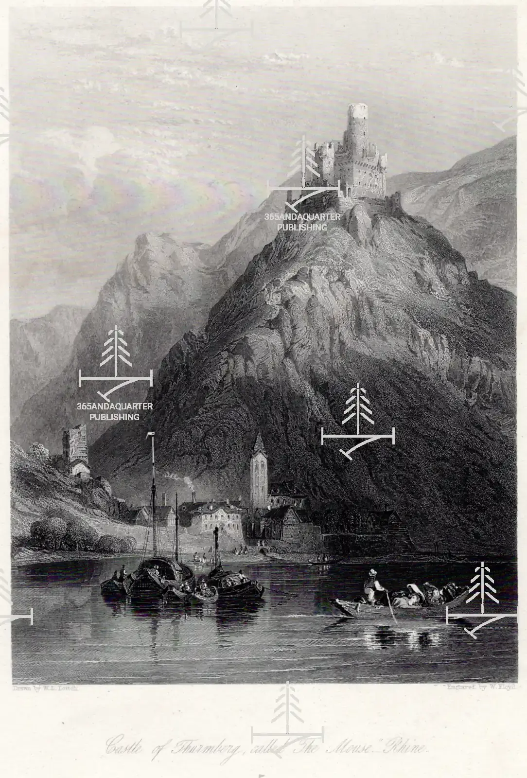 Castle of Thurmberg Rhine