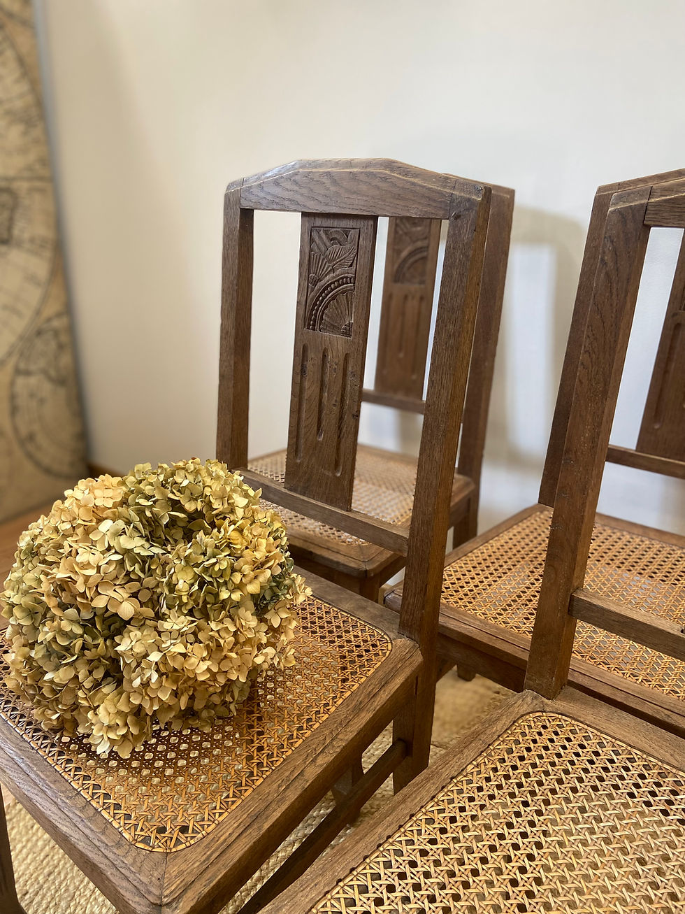 Miniature : Marta, la chaise Art Déco