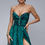 Thumbnail: Maxi Green Dress, animal print SS24-RL21