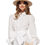 Thumbnail: White Shirt, Oversized Bow at the Waist, and Jewel Buttons