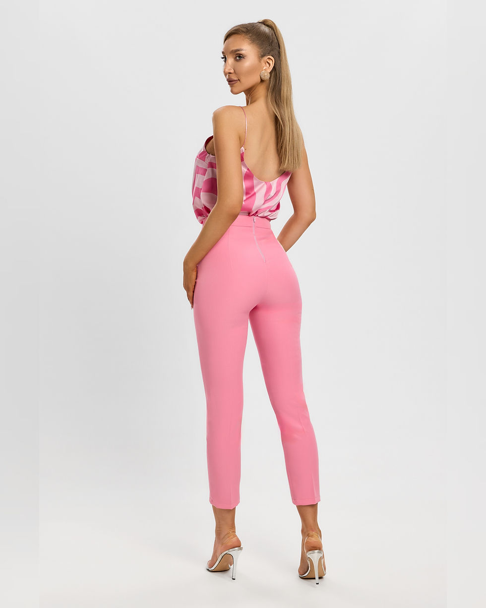 Thumbnail: Pink Printed Tank Top