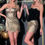 Thumbnail: Golden Short Dress, Precious Texture, Metallic Reflection