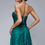 Thumbnail: Maxi Green Dress, animal print SS24-RL21
