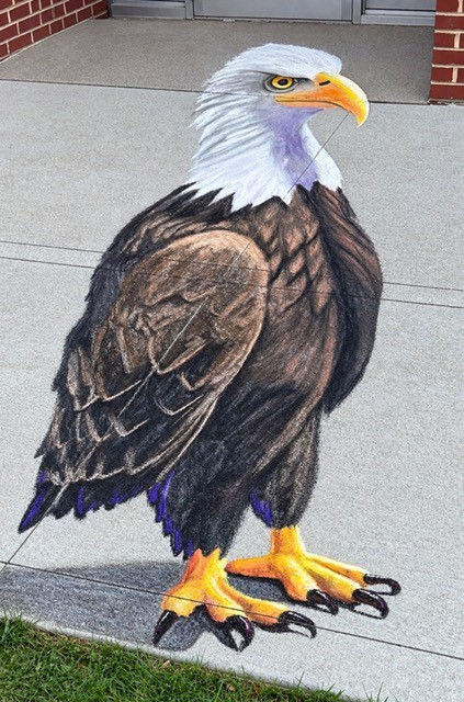 Eagle by Carl Leck (photo credit: Becky Bannon)