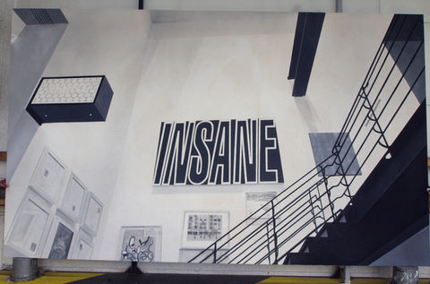 Goshka Macuga Preparatory notes on a Chicago comedy