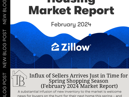 Influx of Sellers Arrives Just in Time for Spring Shopping Season (February 2024 Housing Market Report)