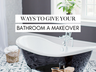Ways To Give Your Bathroom A Makeover