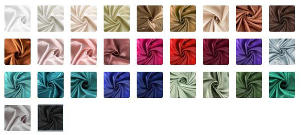 Thumbnail: Satin Round Tablecloth - 108"