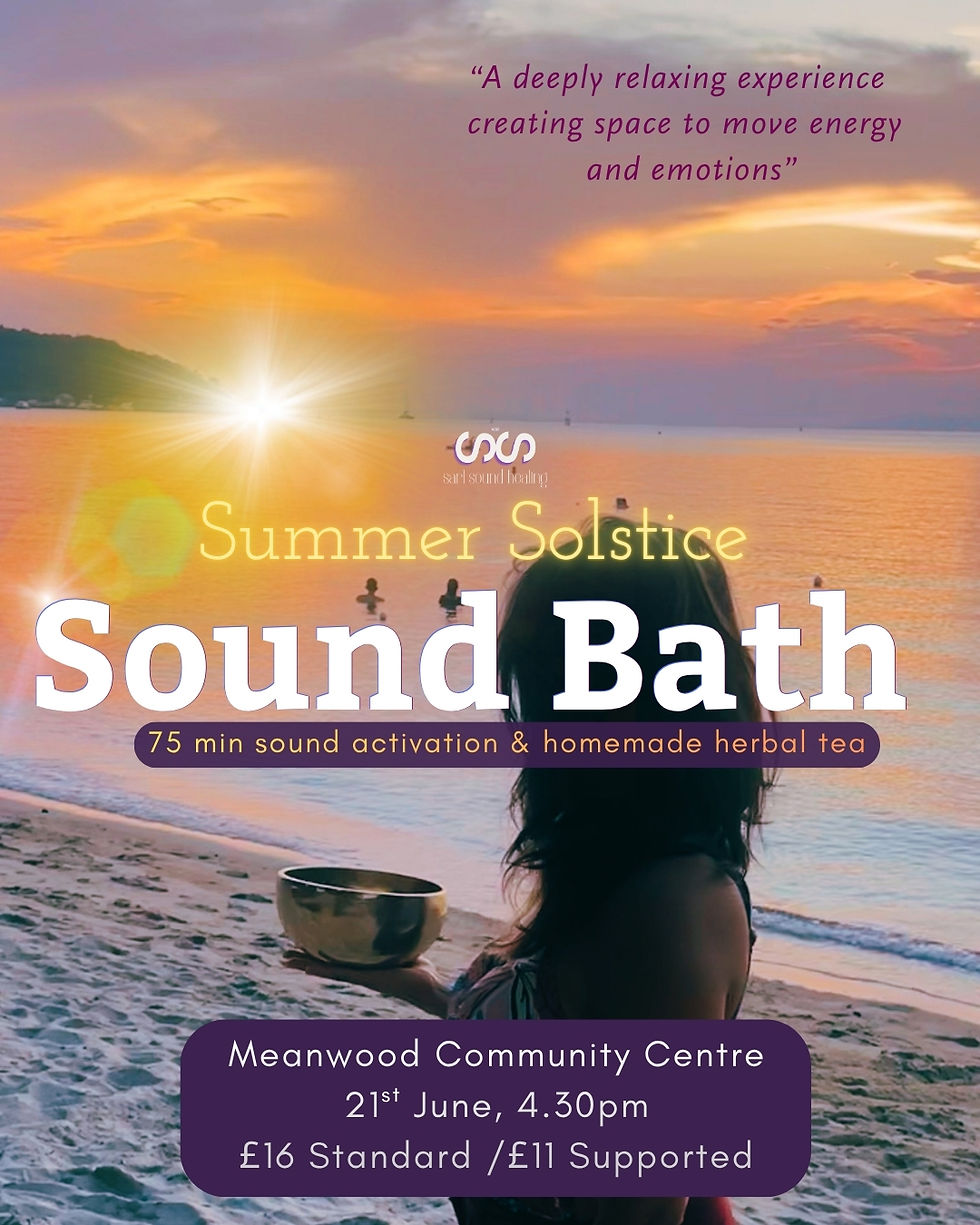 Summer Solstice Sound Bath