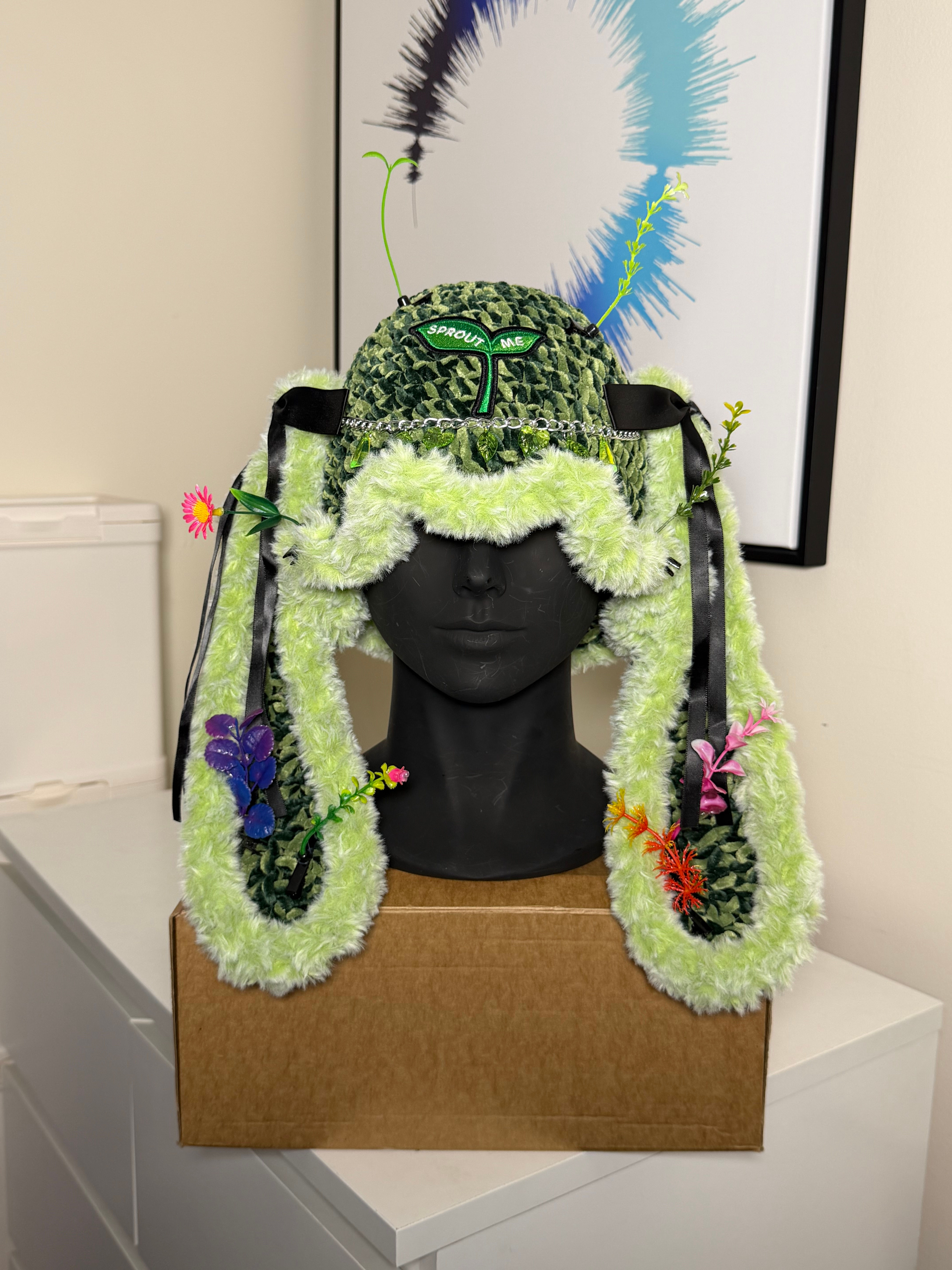 Sprout Me bucket bunny hat