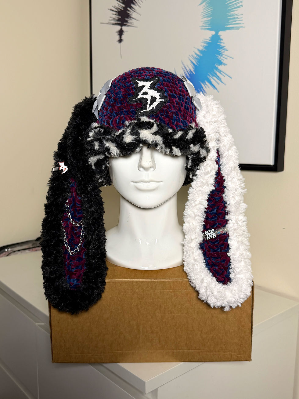 EDM bucket bunny hat