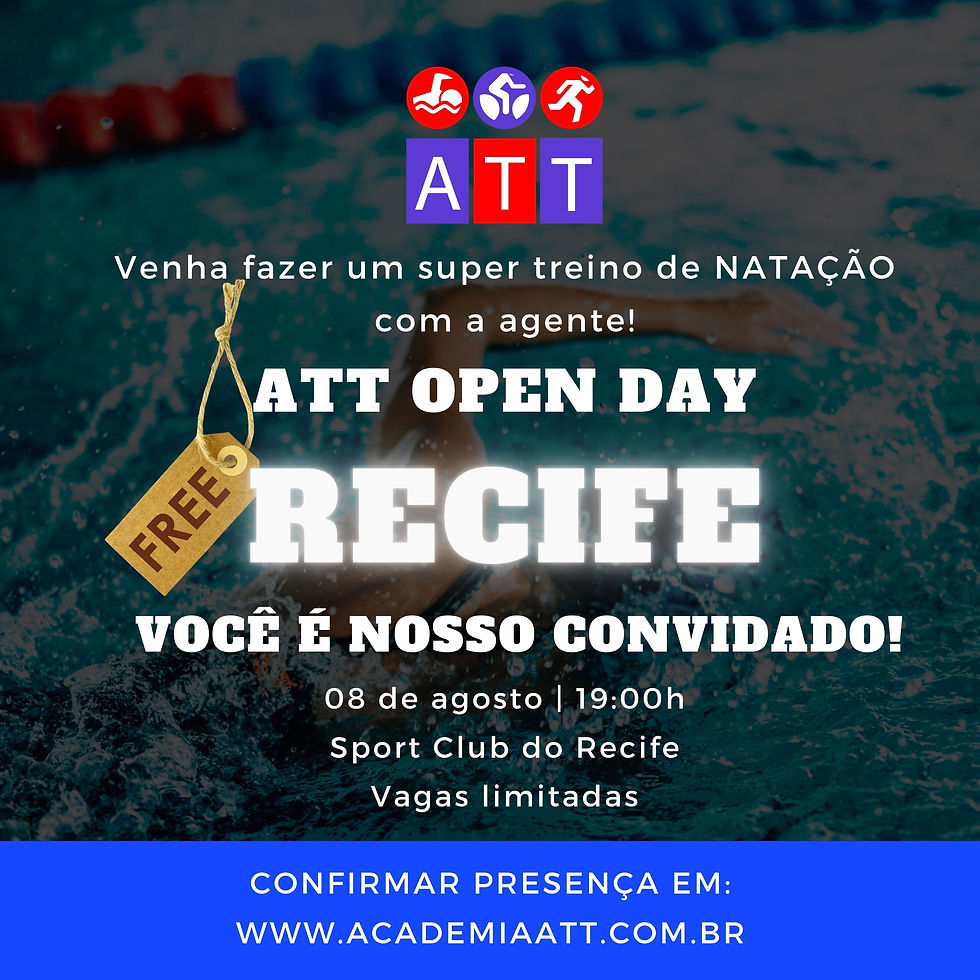ATT Open Day Agosto 2024 | Recife/PE