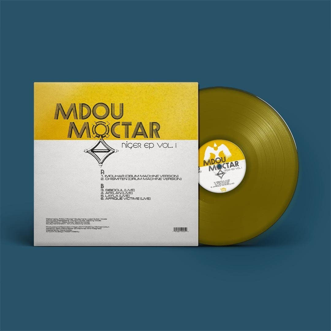 Mdou Moctar - Niger EP Volume 1 - Yellow Vinyl 12" Released 10/03/23