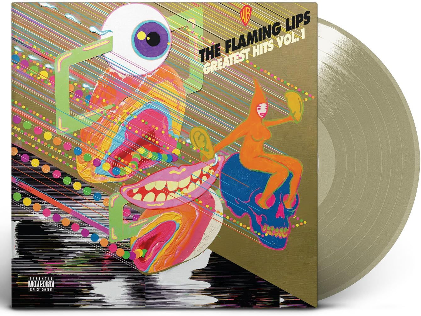 The Flaming Lips - Greatest Hits Vol. 1 - Gold Vinyl LP Released 08/09/23