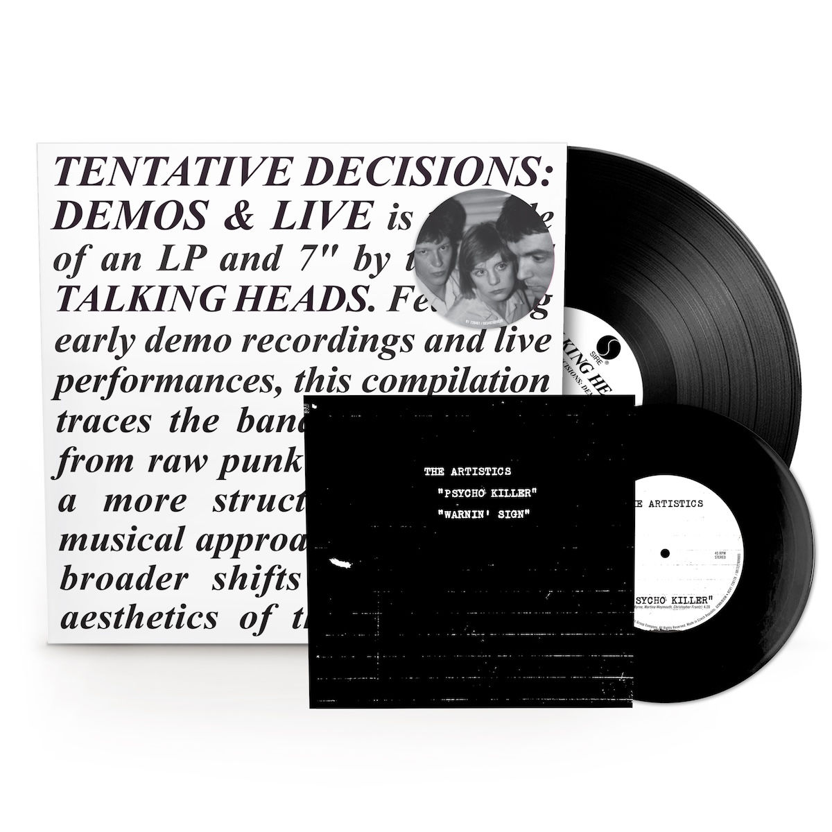 Talking Heads - Tentative Decisions: Demos & Live - LP + 7"