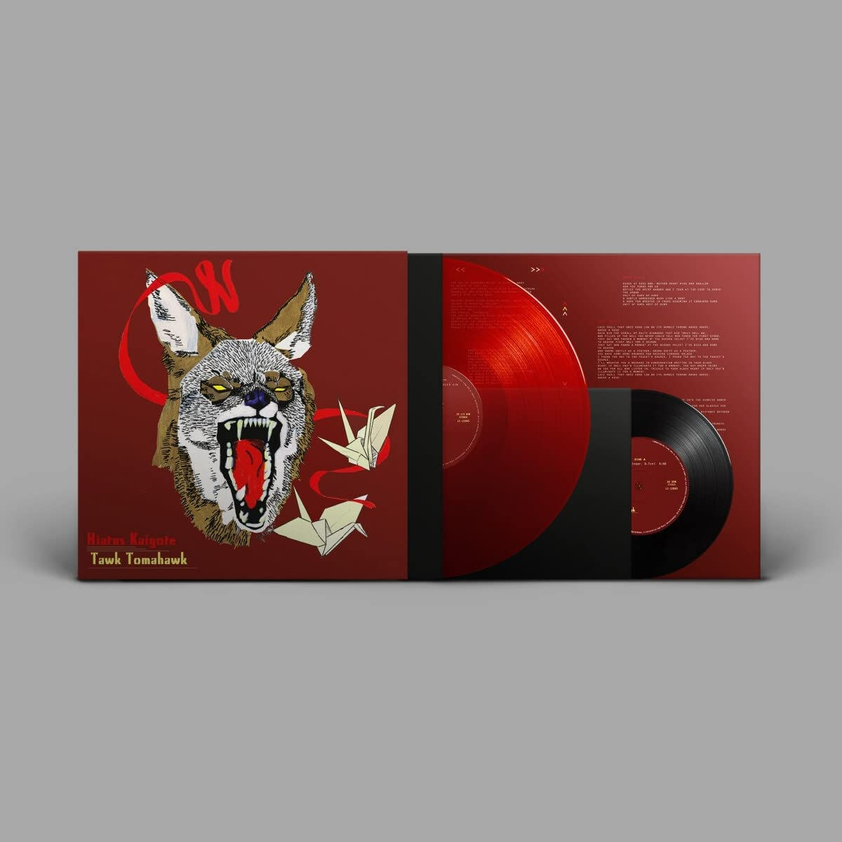 Hiatus Kaiyote - Tawk Tomahawk - Red Vinyl LP + 7" Released 16/12/22