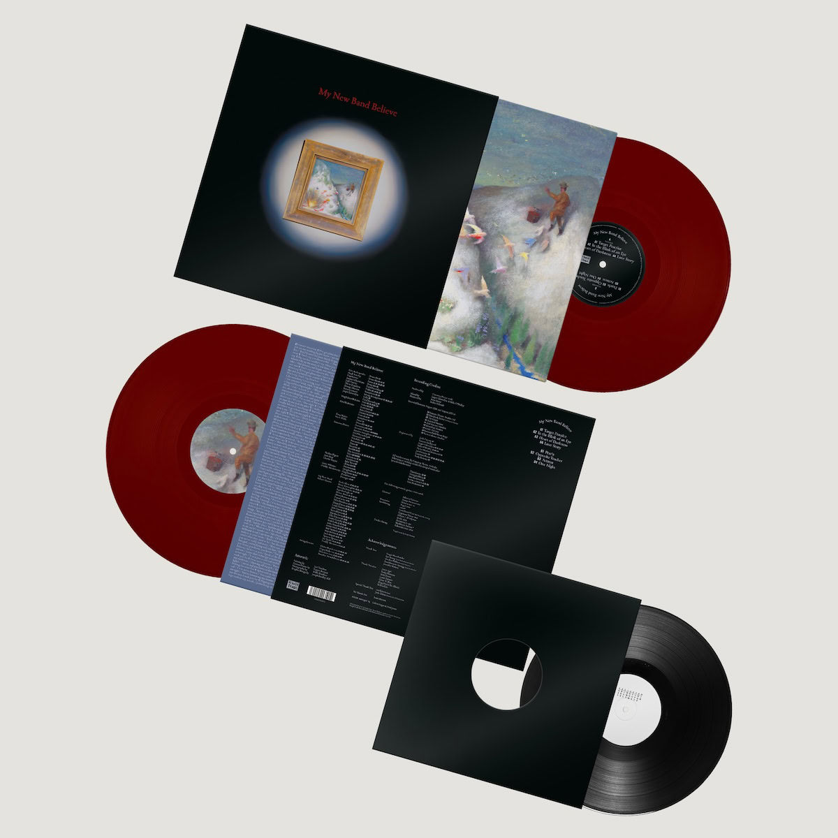 My New Band Believe - My New Band Believe - Oxblood Vinyl LP + 10"