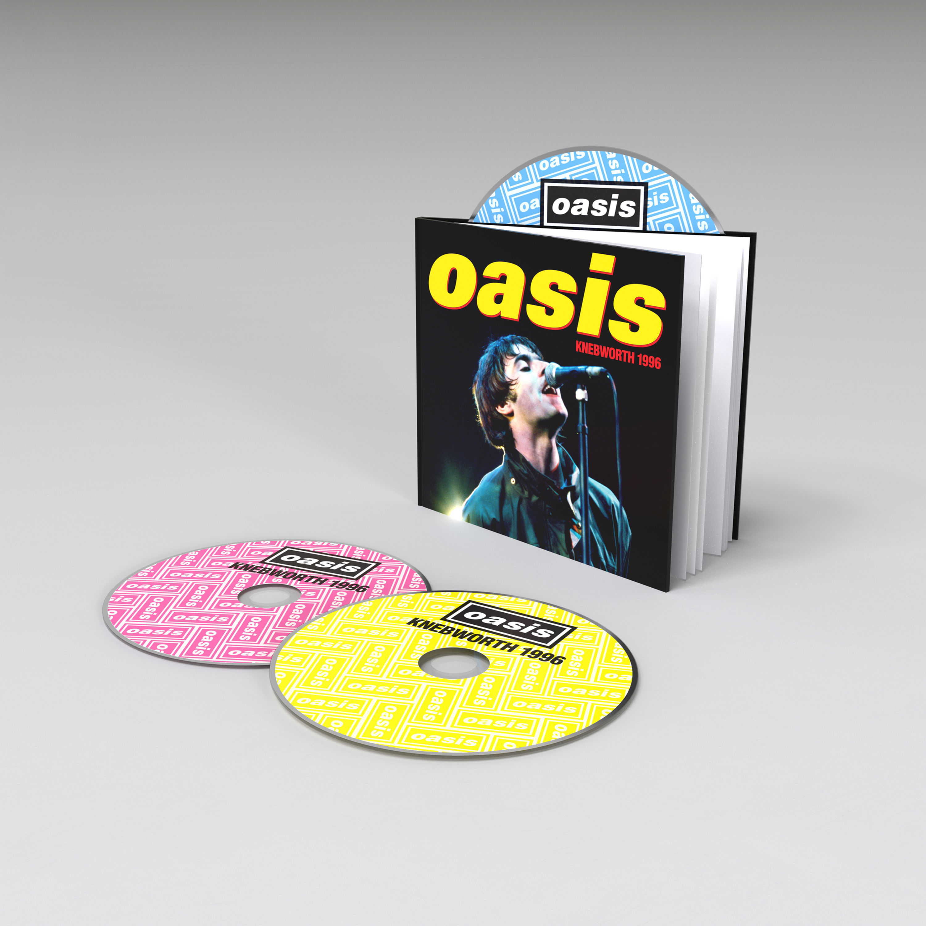 Oasis - Knebworth 1996 - 2CD/DVD Released 19/11/21