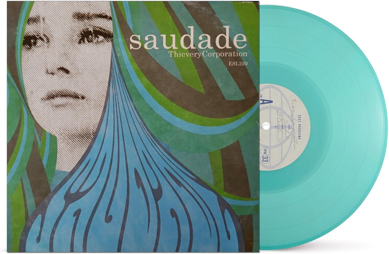 Thievery Corporation - Saudade (10th Anniversary Edition) - Blue Vinyl LP
