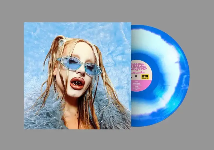 Thumbnail: Du Blonde - Sniff More Gritty - Blue/White Vinyl LP Released 15/11/24