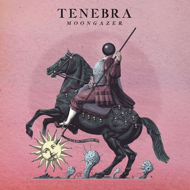 Tenebra - Moongazer - Marbled White Vinyl LP Released 29/04/22
