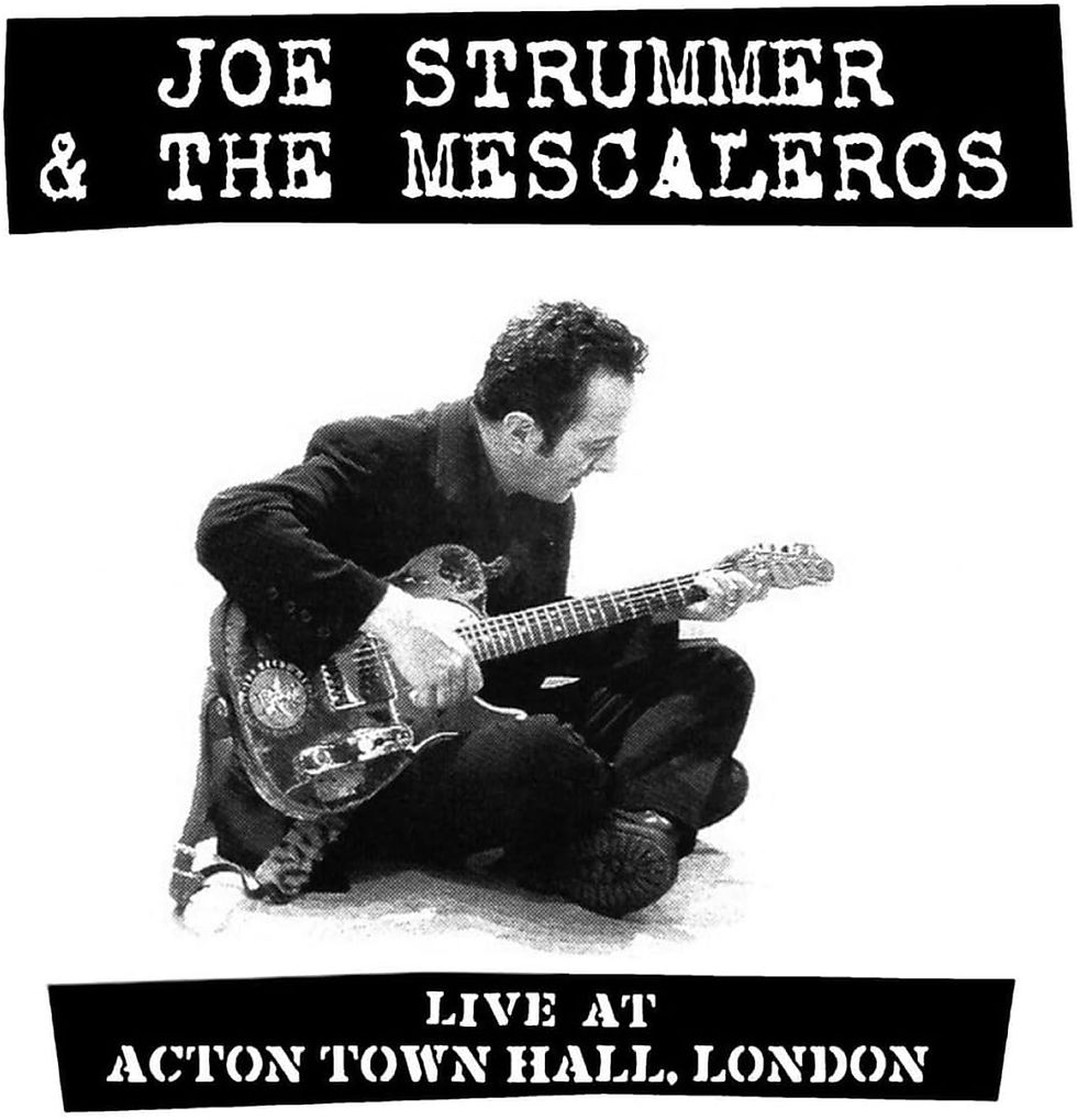 Joe Strummer And The Mescaleros - Live At Acton Town Hall - Black Vinyl 2LP