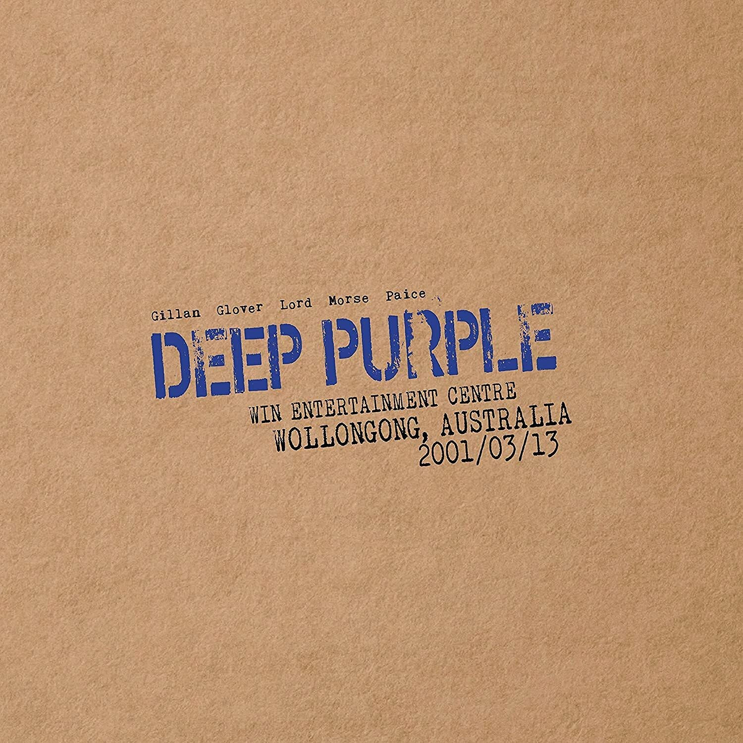 Deep Purple - Live In Wollongong 2001 - Double CD Released 13/08/21