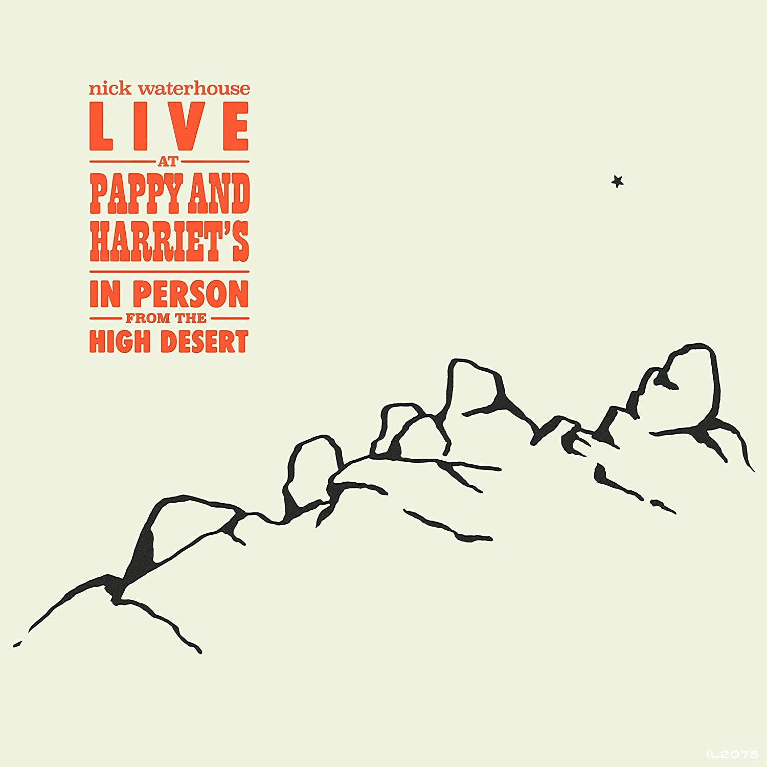 Nick Waterhouse - Live At Pappy & Harriet's CD Released 13/11/20