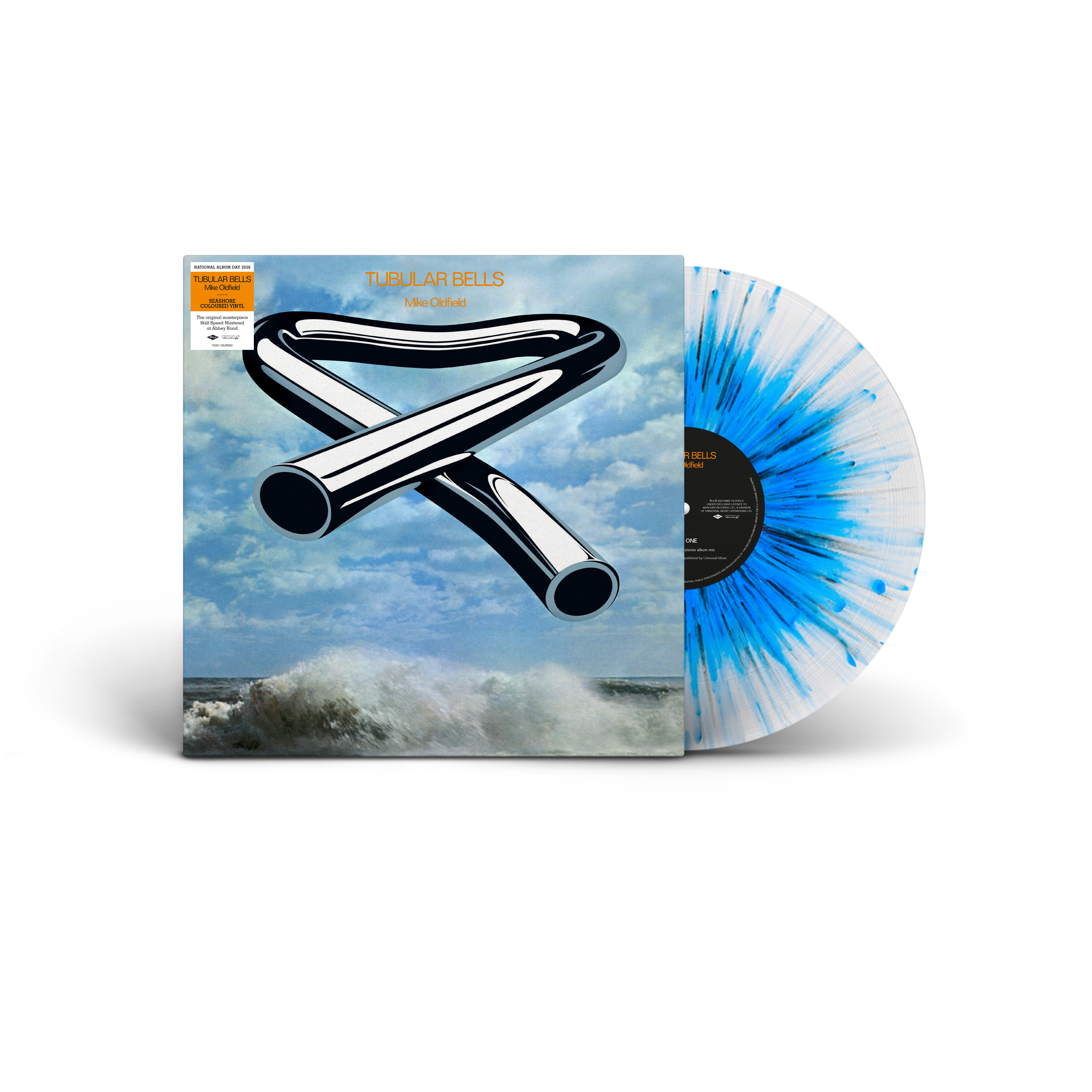 Mike Oldfield - Tubular Bells - Blue Seashore Vinyl LP