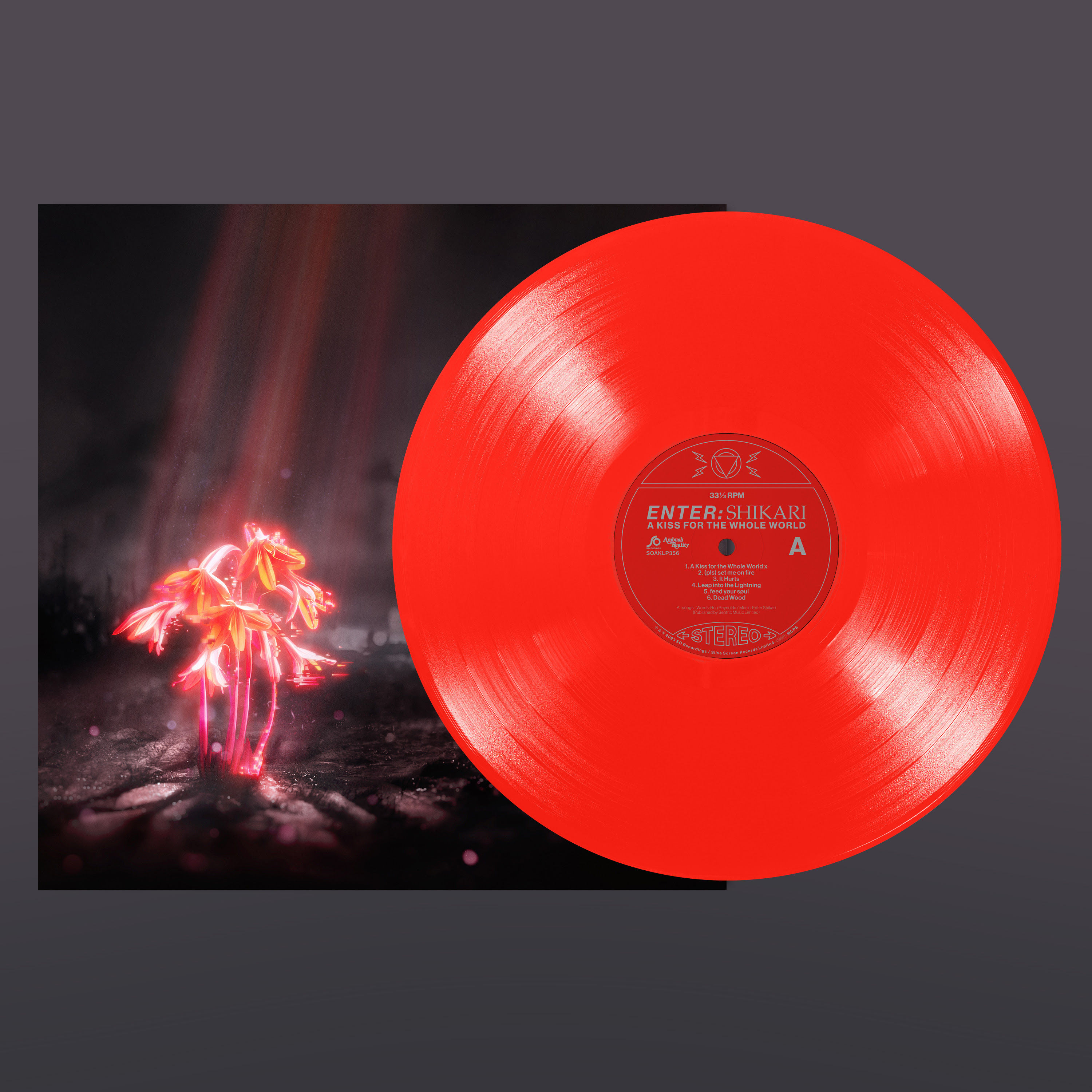 Enter Shikari - A Kiss For The Whole World - Sunset Vinyl LP Released 21/04/23