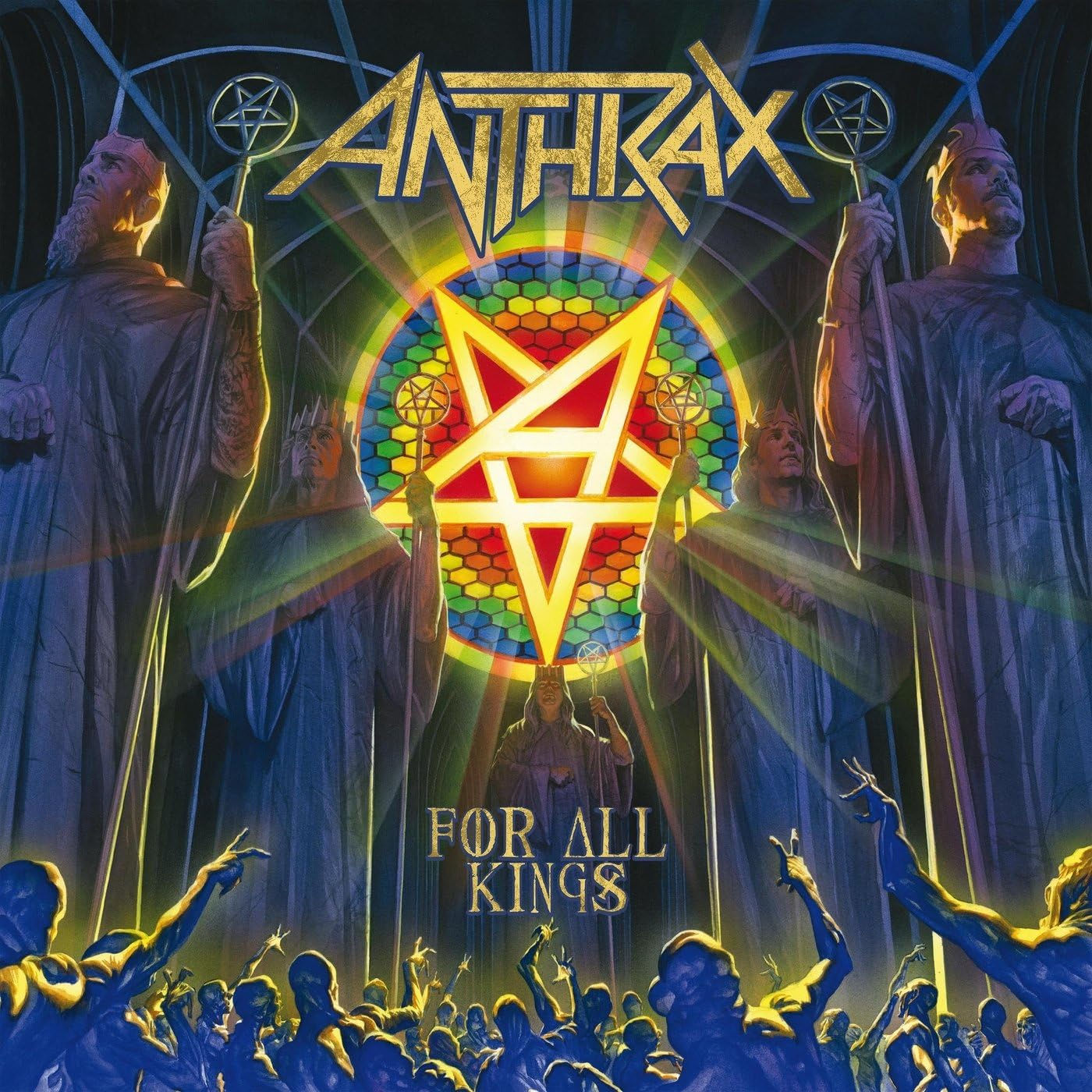 Anthrax - For All Kings - Orange Vinyl 2LP Released 24/01/25