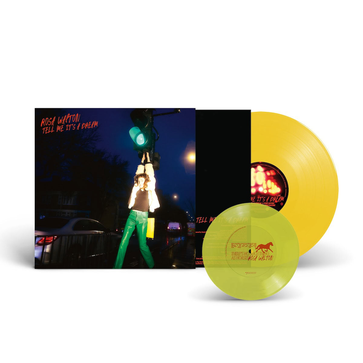Rosa Walton - Tell Me It's A Dream - Yellow LP + Flexi Disc