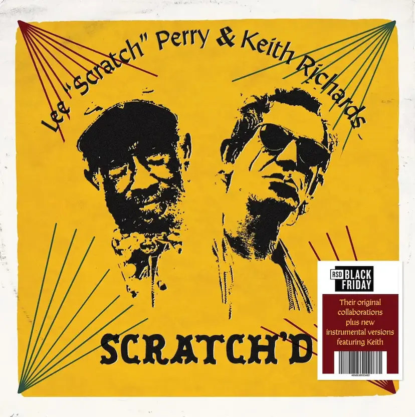 Lee Scratch Perry & Keith Richards - Scratch'd Red Vinyl LP