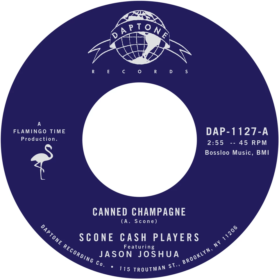 Scone Cash Players - Canned Champagne 7" Single Released 20/12/19