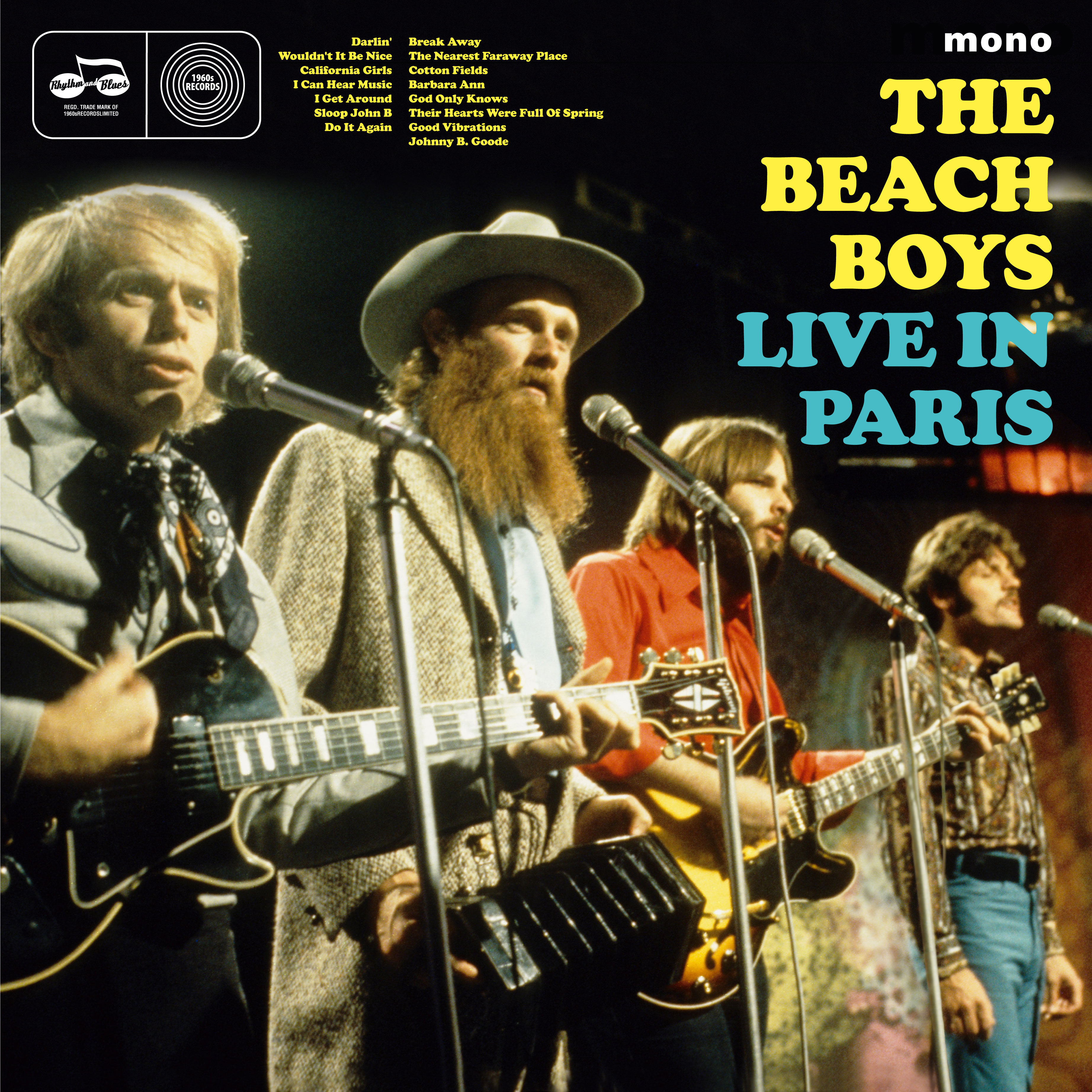 The Beach Boys - Live In Paris - Vinyl LP Released 05/08/22