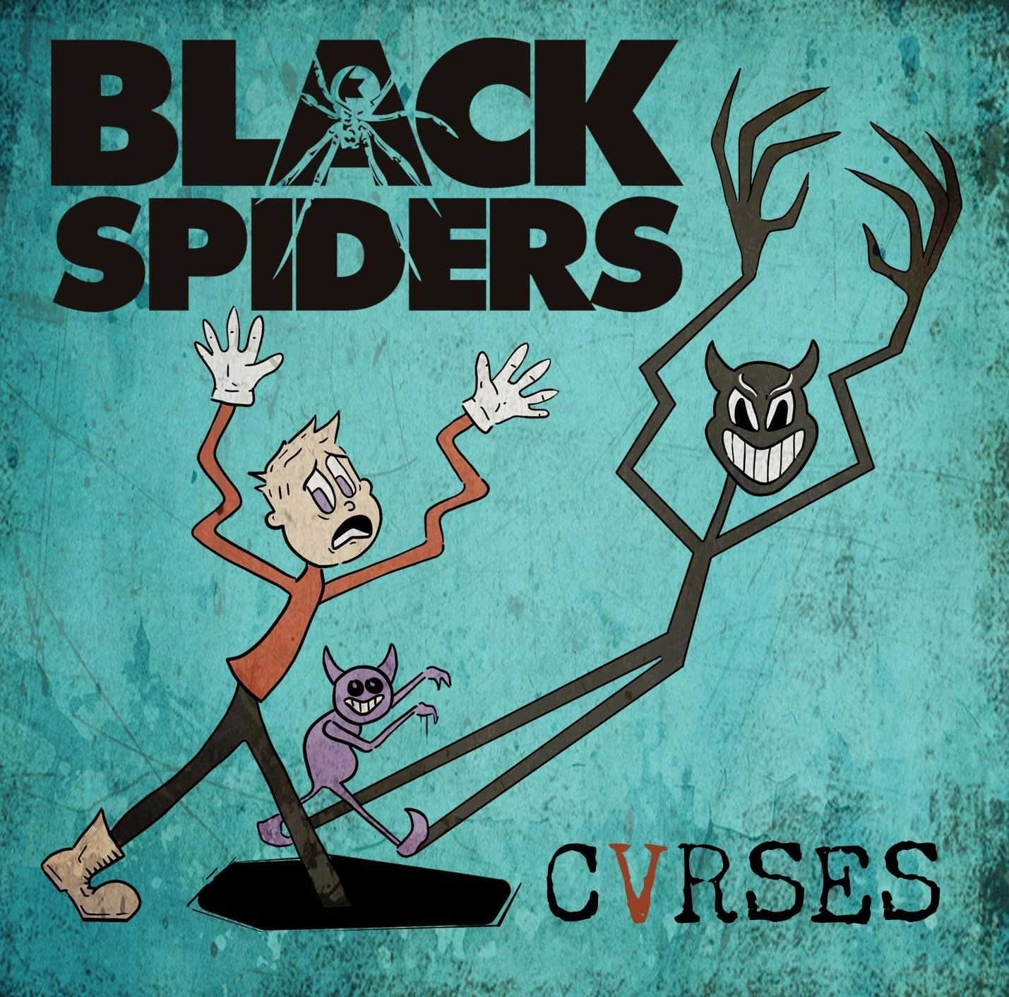 Black Spiders - Cvrses - Released 14/03/25