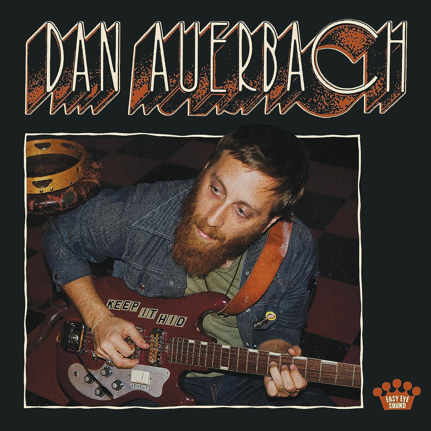 Dan Auerbach - Keep It Hid - Orange/Black Marbled Vinyl LP Released 29/09/23