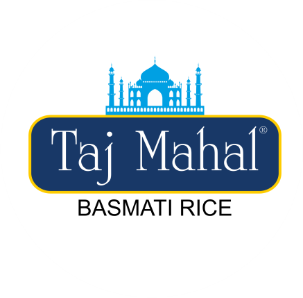 Taj Mahal Rice logo