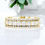 Thumbnail: 3 Row Diamond Band 