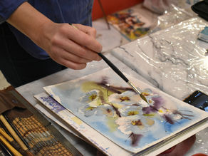 "DoYouSpeakWatercolor ?" As part of the "InArte" festival.